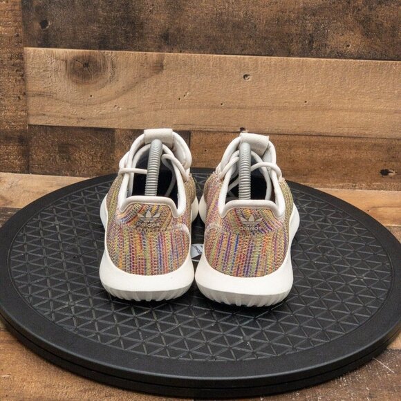ADIDAS TUBULAR KIDS ATHLETIC SHOES RUNNING MULTICOLOR GYM LOW LACE UP SIZE 5 - Picture 7 of 9